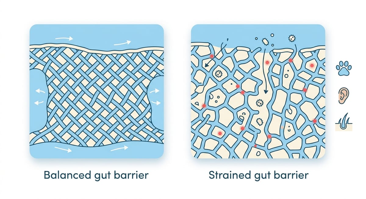 Calms the gut at the root