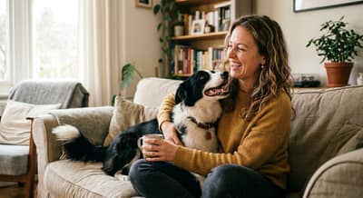 Customer dog photo