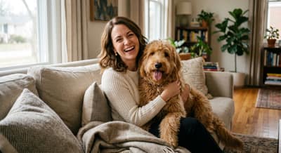 Customer dog photo