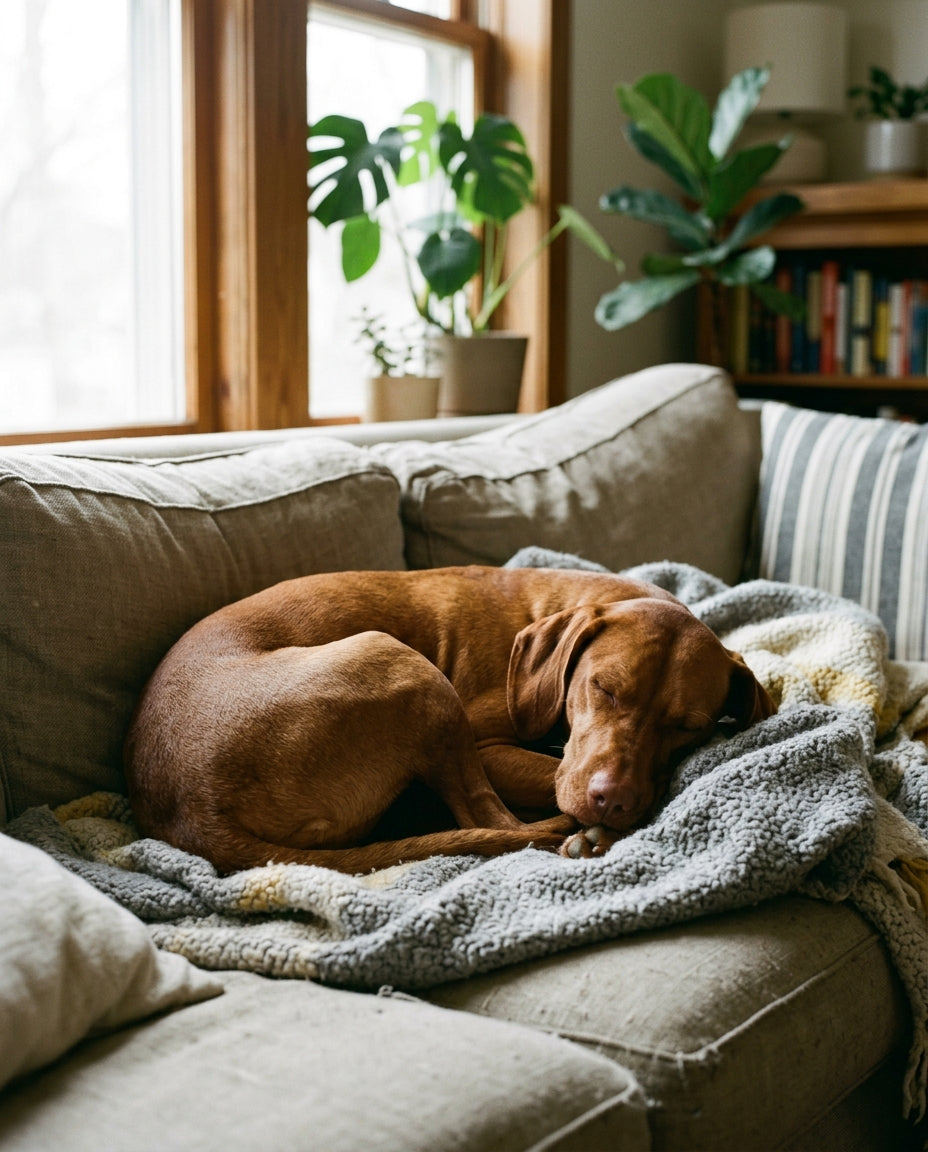 Week 2–3 — calmer, less scratching